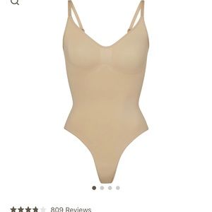 SCULPTING THONG BODYSUIT from SKIMS